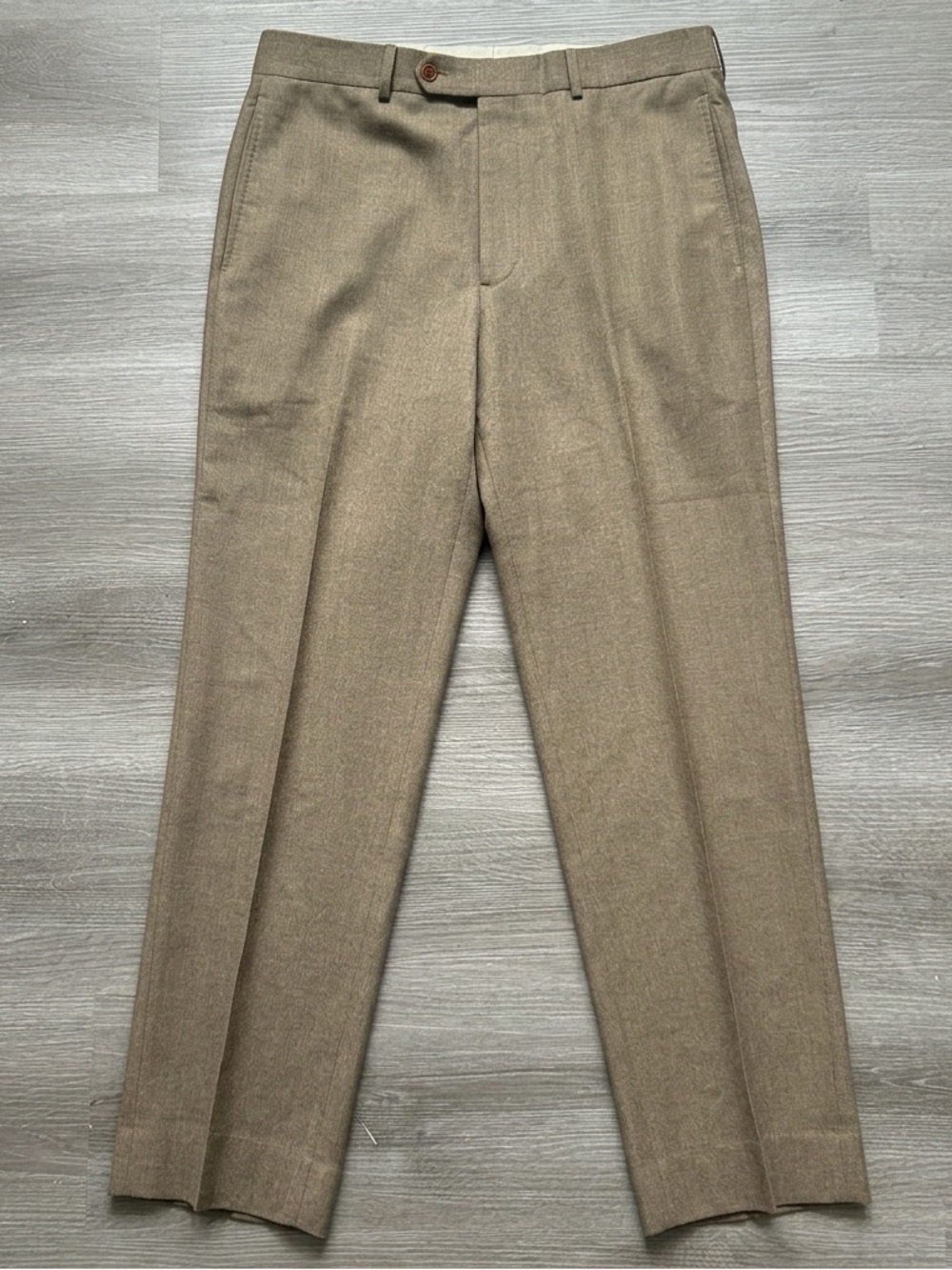 Brooks Brothers Heavy Weight Wool Dress Pant Trousers Men 33 x 32